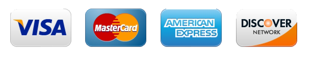 Accepts Major Credit Cards